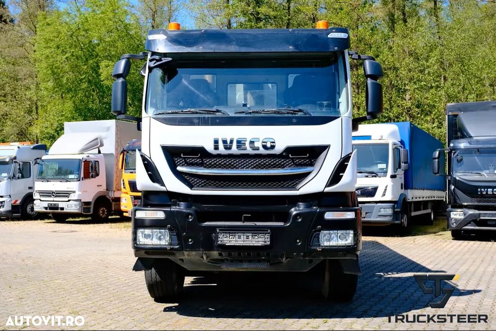 Iveco X-Way 480 | E6 | 8x4 | HARDOX | Schmitz 18m3 - 2
