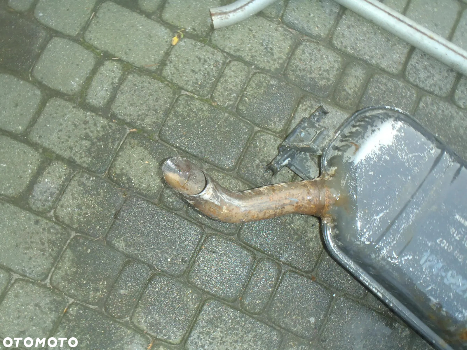 wydech tłumik rura portki kolektory mercedes  w124 124 jak nowy  oryginał posiadam wszystkie części - 21