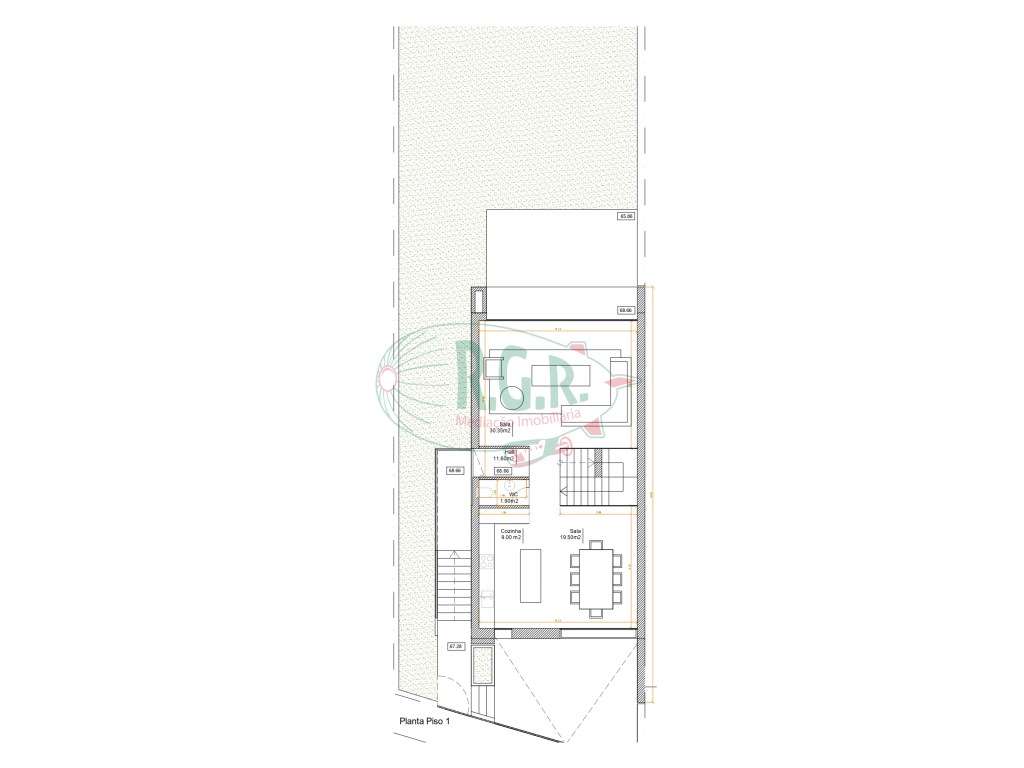 MORADIA T3 de 3 FRENTES - Grande imagem: 2/3
