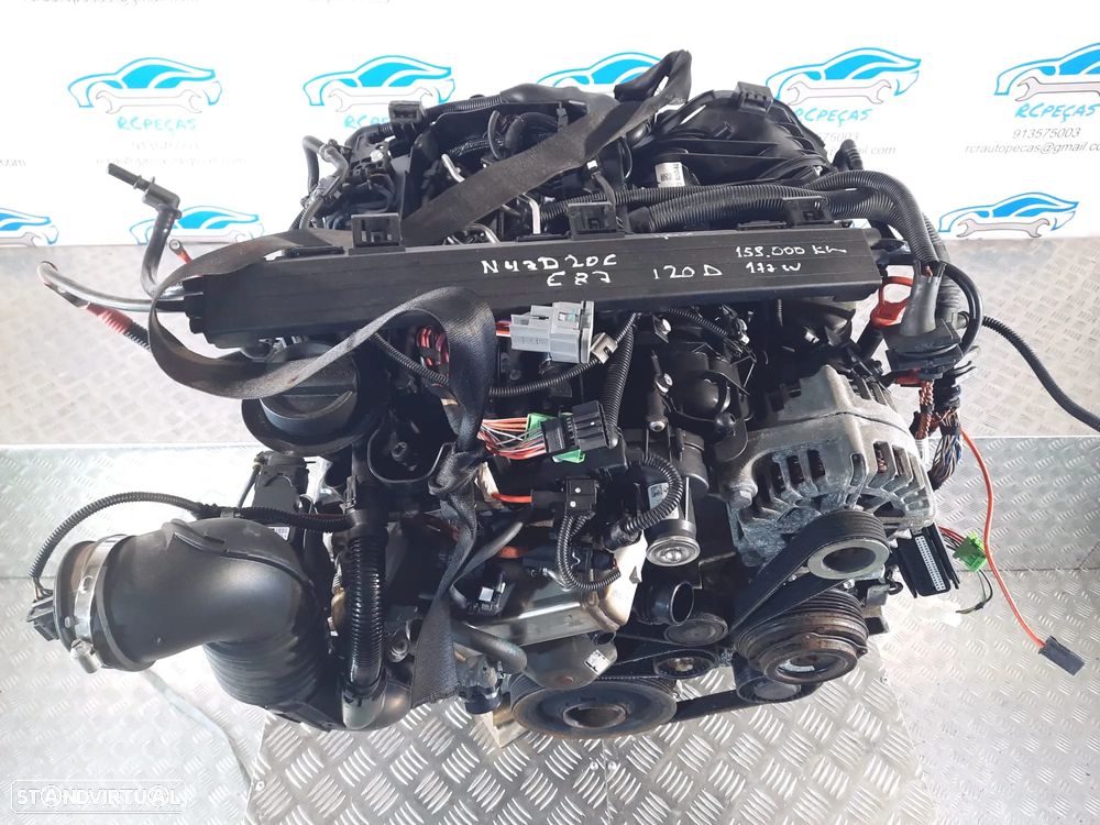 MOTOR COMPLETO BMW N47 2.0D 16V 177CV N47D20C - 2