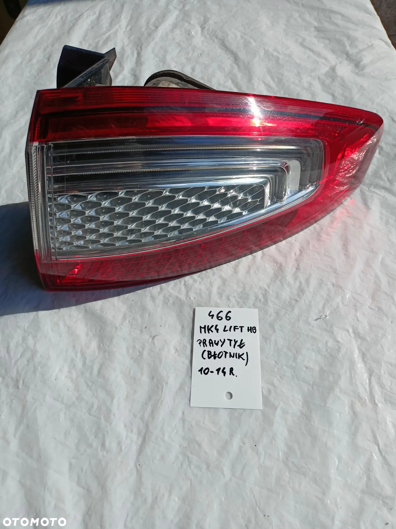 LAMPA TYŁ TYLNA PRAWA MONDEO MK4 LIFT HB - 2
