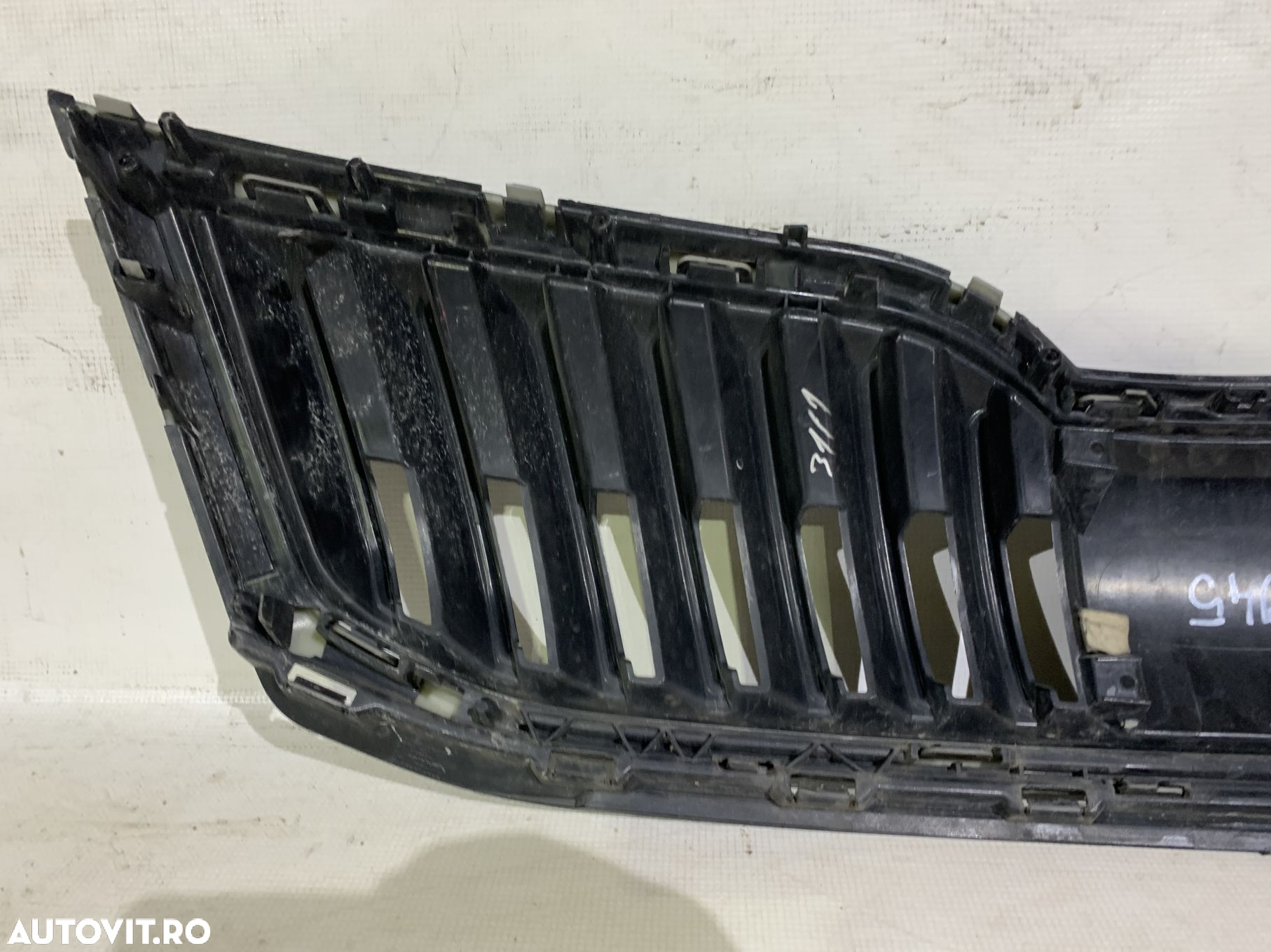 Grila radiator Skoda Octavia 3 facelift, 2017, 2018, 2019, 2020, cod origine OE 5E0853653C. - 4