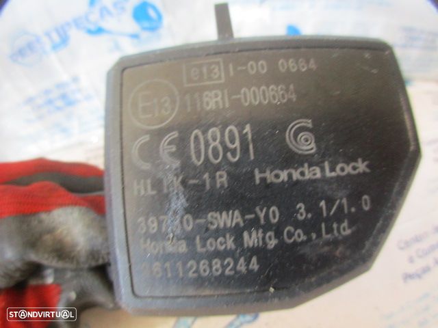 Modulo 116RI000664 39730SWAY0 HONDA INSIGHT 2009 1.3I HIBRIDO 88CV 5P CINZA Módulo Imobilizador - 4