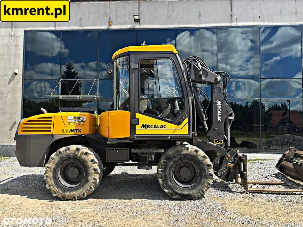 Mecalac 12 MTX KOPARKO-ŁADOWARKA 2014R. | MECALAC MSX MXT 714 JCB 3CX - 3