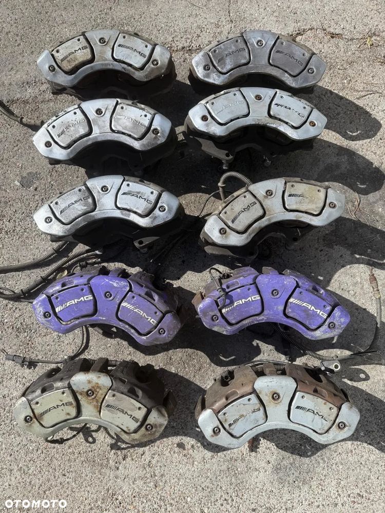 zacisk zaciski 63 65 amg 63amg przod mercedes w216 w221 - 2