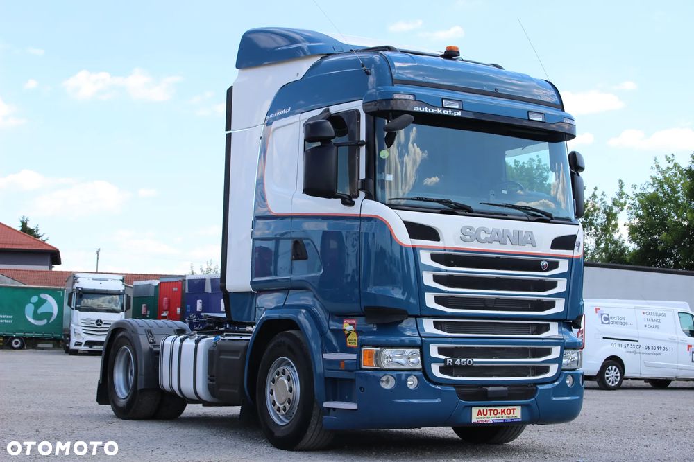 Scania R450 /HYDRAULIKA/ STANDARD/ BL.MOSTU /RETARDER /*SERWIS*/ SUPER STAN / - 5