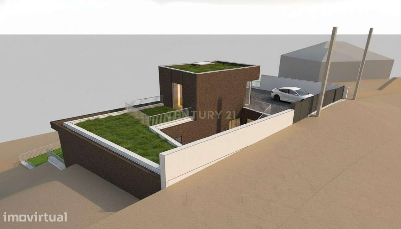 Terreno para construção | 500m2 | PIP em aprovação | Agrela | Santo Ti - Grande imagem: 2/7