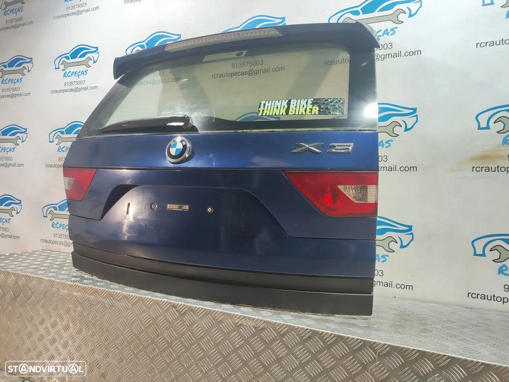 Porta Tampa Mala BMW X3 E83 Fecho Puxador - 2