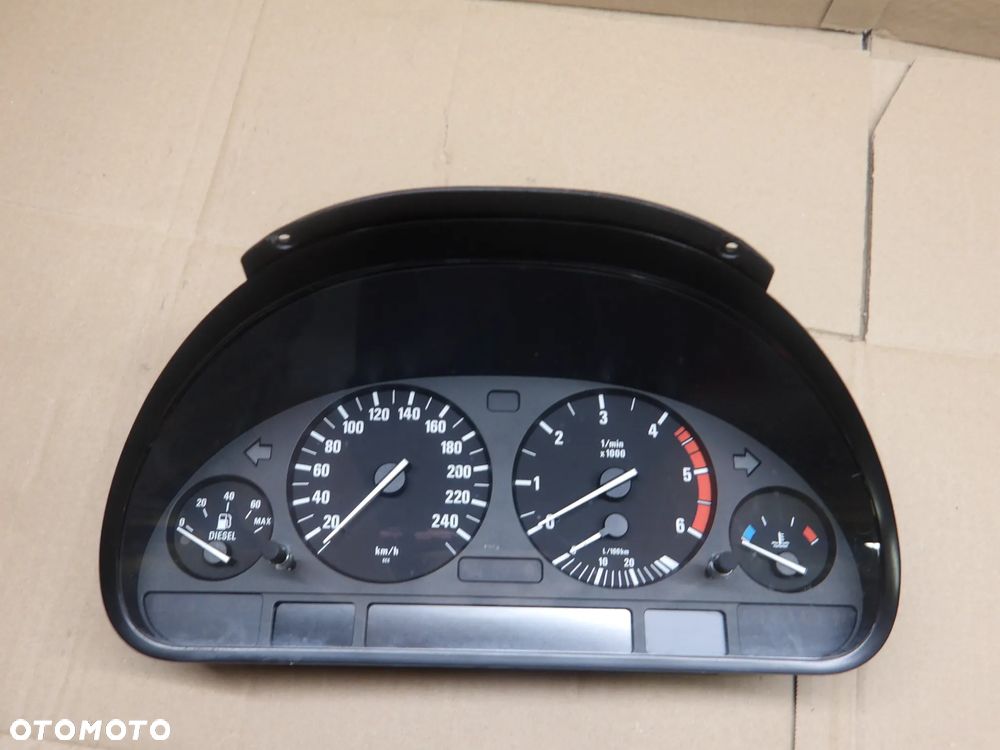 BMW E38 LIFT 99-01r. LICZNIK ZEGARY 87001329 - 1