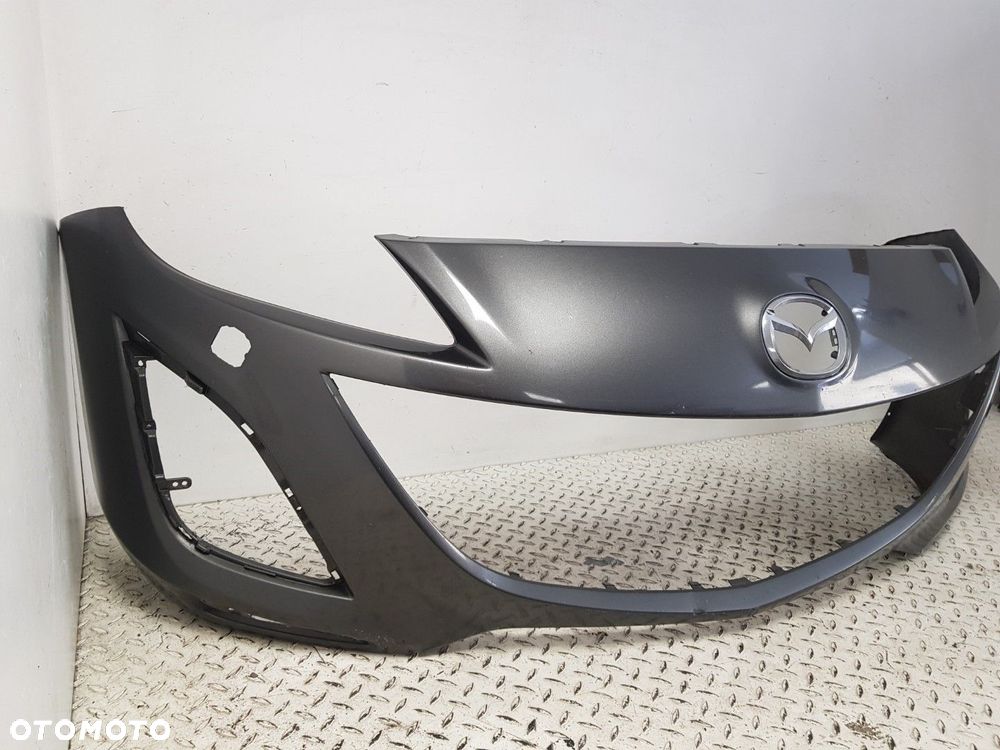 ŁADNY ZDERZAK PRZEDNI PRZÓD MAZDA 3 II 09-13 BBH2-50031 SPRYSKIWACZE - 4