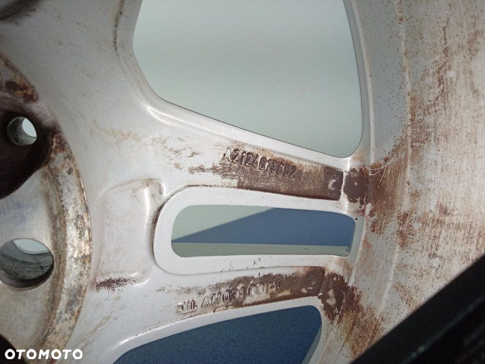 MERCEDES E KLASA W212 FELGA ALUMINIOWA AMG 8.5JX18 ET48 5X112 A2124013602 - 7