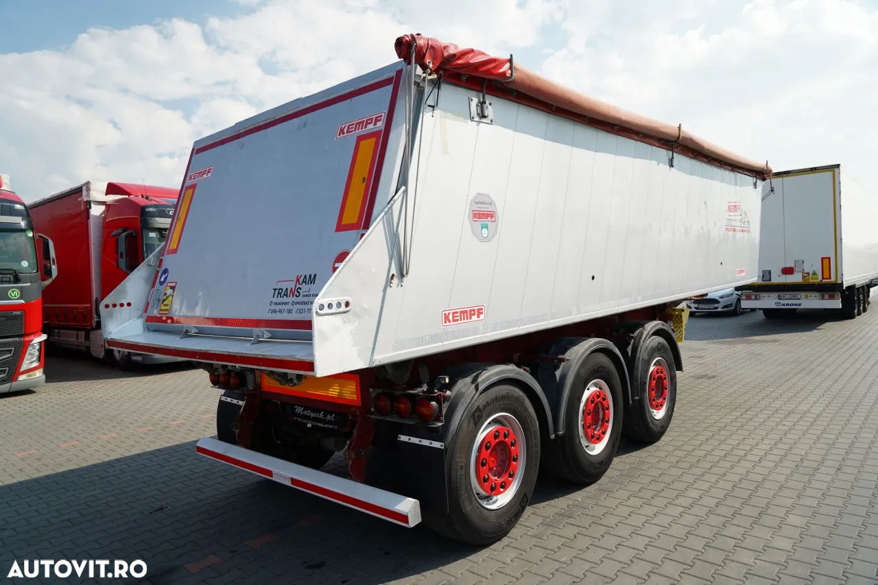 Kempf BASCĂLĂTOR KEMPF / ALUMINIU / 25 m³ / AXE MERCEDES / AXĂ RELAXABILĂ - 5