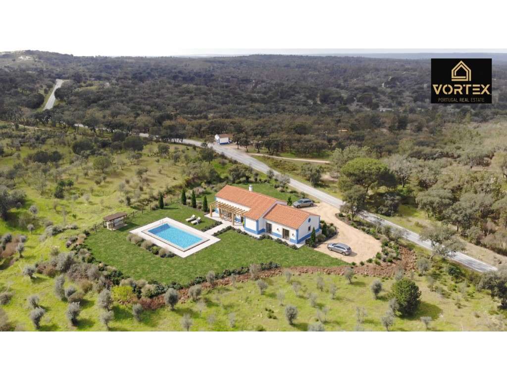 QUINTA COM 5HA DE TERRENO COM 500M2 URBANO - GALVEIAS - PONTE DE SOR - Grande imagem: 2/30