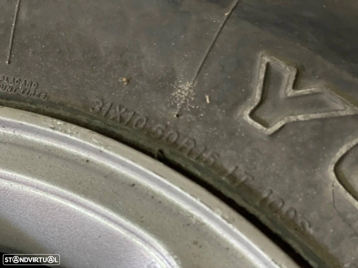 Jantes / Pneus Mitsubishi L200 31x10.50 R15 - 6