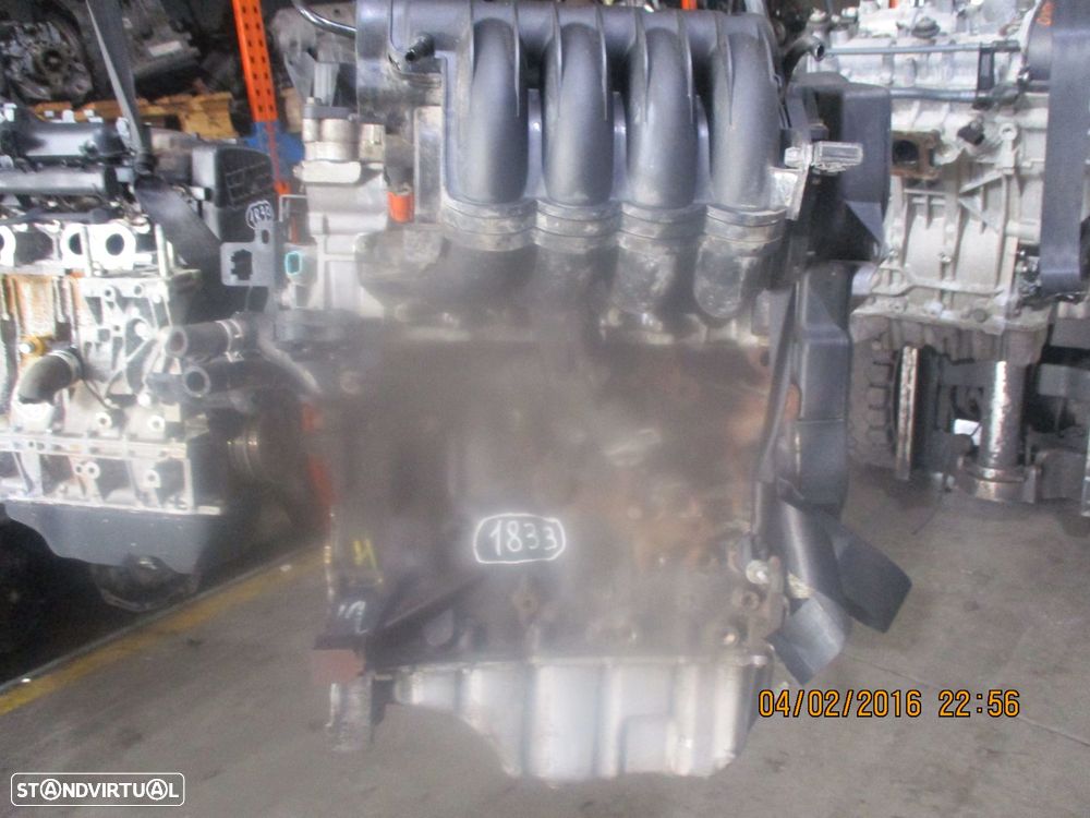 Motor NFU PEUGEOT 206 CC 2002 1.6I 110CV 2P CINZA - 1