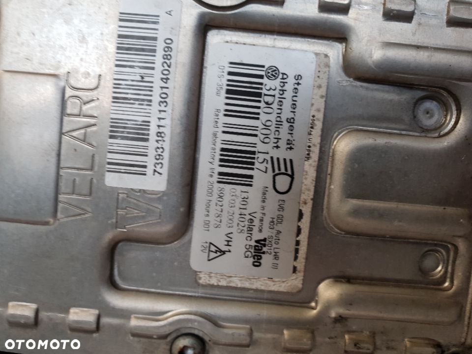 LAMPA LEWA BI-XENON BI-KSENON VW PHEATON 3D1941017P EU RADOM - 6