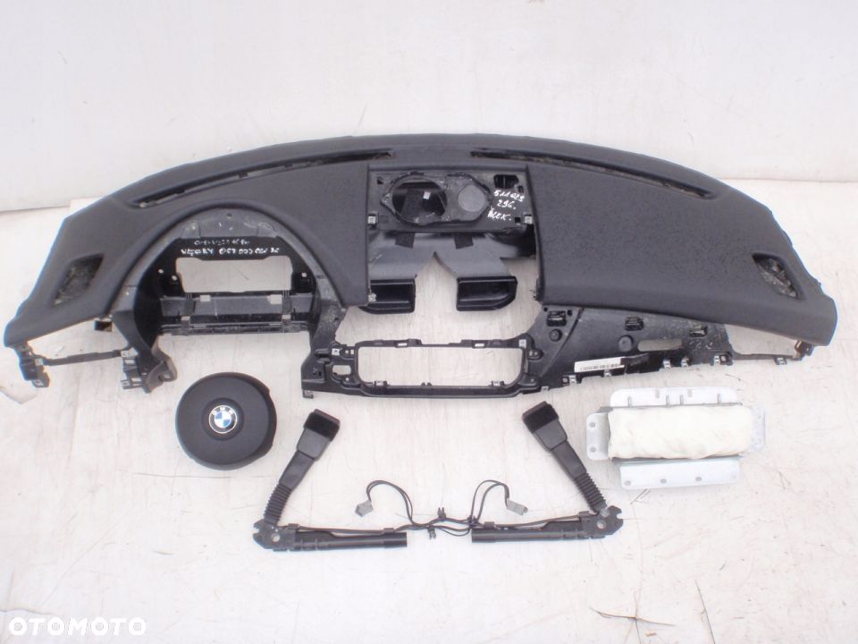 BMW Z4 E89 DESKA KONSOLA KOKPIT PULPIT PÓŁKA PARAPET AIRBAG PODUSZKI PASY USA KANADA naprawa Raz2 - 3
