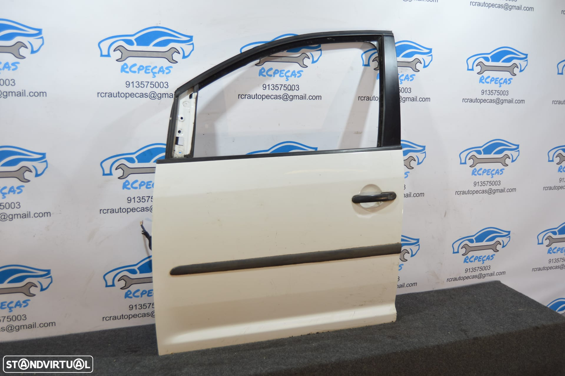 PORTA FRENTE FRONTAL ESQUERDA VW VOLKSWAGEN TOURAN 1T1 1T2 FECHO ELEVADOR MOTOR PUXADOR VIDRO - 4