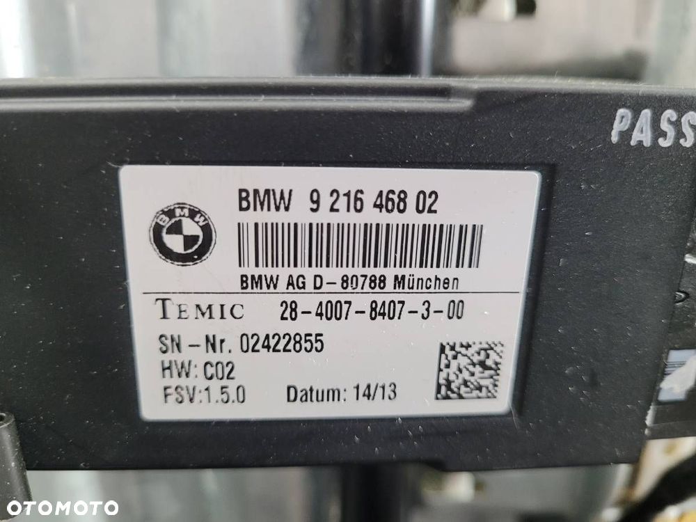 FOTEL PRZÓD PRZEDNI PRAWY PASAŻERA SKÓRA SPORT BMW 3 F34 GT EU - 15