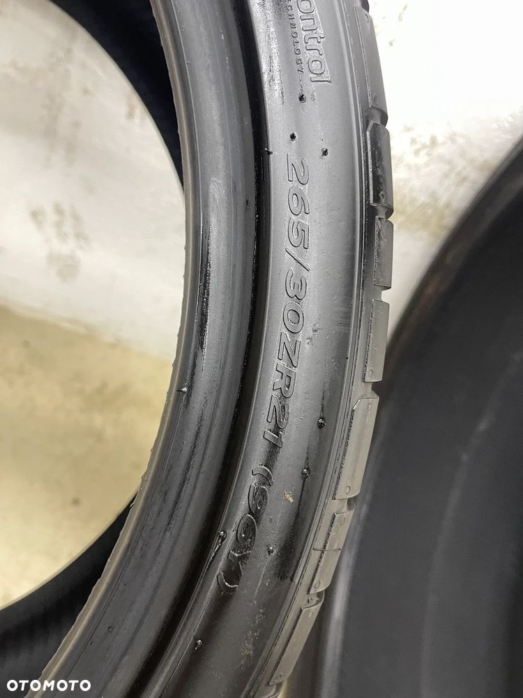 2× Opona 2 szt letnia Hankook Ventus S1 evo3 265/30R21 96 Y rant ochronny, wzmocnienie (XL) 7.5mm 24R - 9
