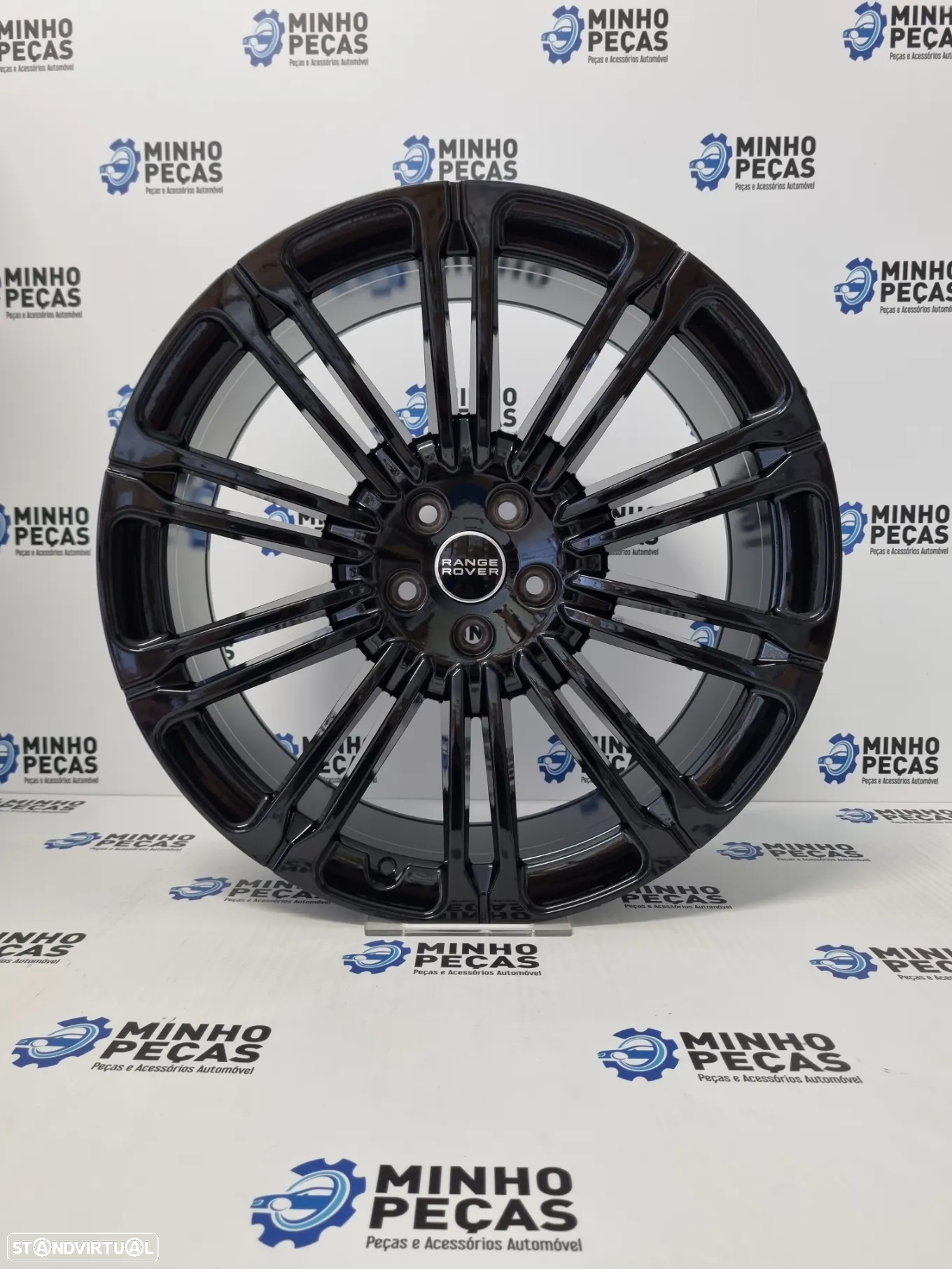 Jantes Range Rover Sport em 22 Preto Brilho (5x120) - 10