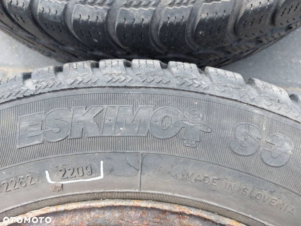 OPONY ZIMOWE 4 SZT 185/65R15 2009R SAVA ESKIMO S3 - 4