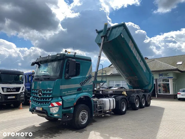 Mercedes-Benz Arocs 1843 4x4 zestaw z naczepa mulda CARNEHL - 10