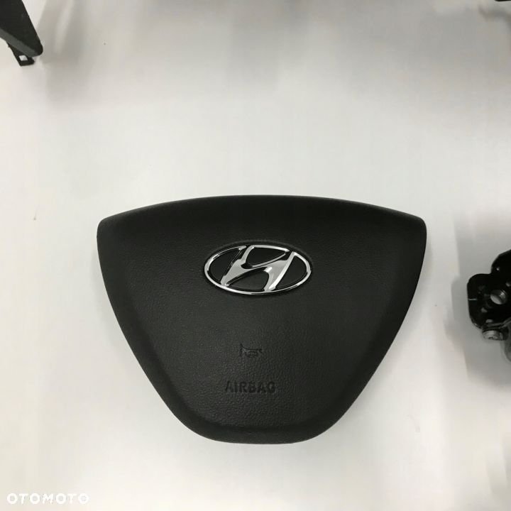 HUYNDAI i20 DESKA ROZDZIELCZA KONSOLA KOKPIT PULPIT PODUSZKI AIRBAG AIR BAG PASY KIT SET - 5