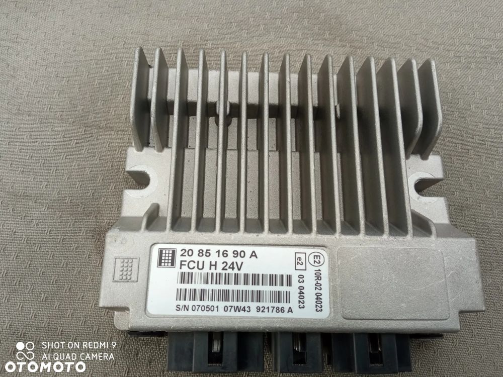 sterownik modułu świateł FCU RENAULT premium DXI nr 20851690A - 1