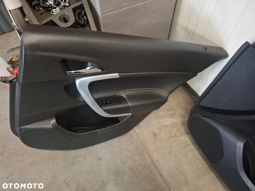 Fotele Recaro + boczki +podłokietnik Opel Insignia A 2011 rok lift OPC EU komplet podgrzewane - 14