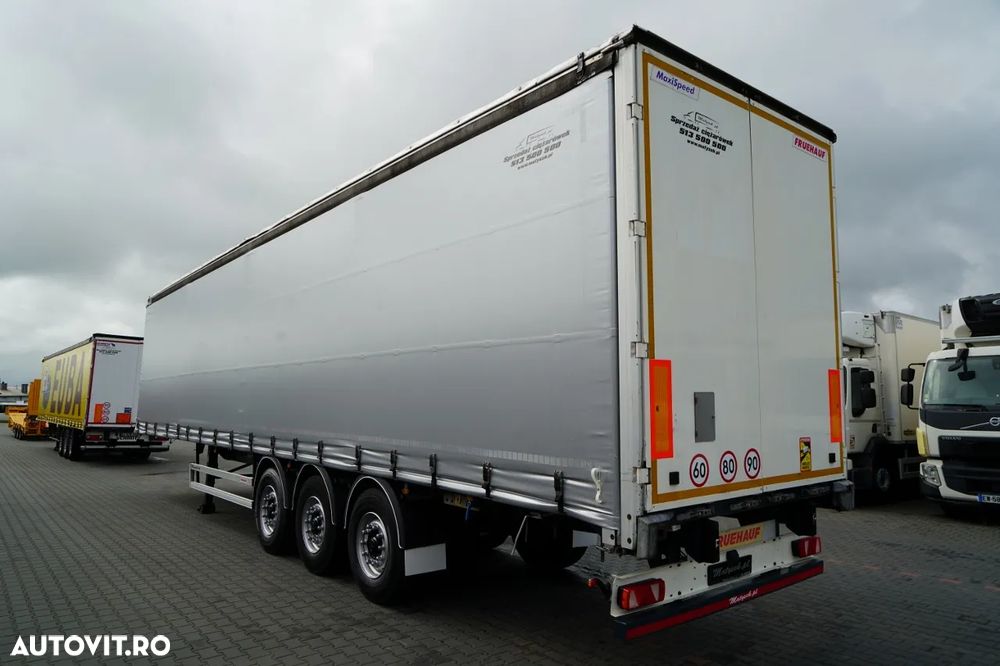 Fruehauf / CORTINĂ / STANDARD / LIFT 2.000 kg / BALCĂ PODEA PUTERNICĂ / AXE SAF - 6