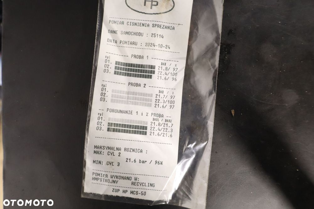 SILNIK  SKODA FABIA IV 1.0TSIM 95KM DLA TESTOWANY - 2