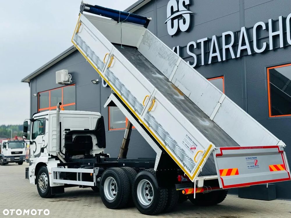 MAN MAN TGM TGS TGX 26.290 E6 // Klimatyzacja / 6x4 // wywrotka 620cm // kiper // manual - 11