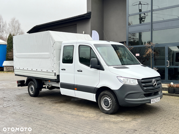 Mercedes-Benz Sprinter 315 CDI MAX burtowy skrzynia Doka brygadiera 6-cio miejscowy z Niemiec 3,4m paka 2021