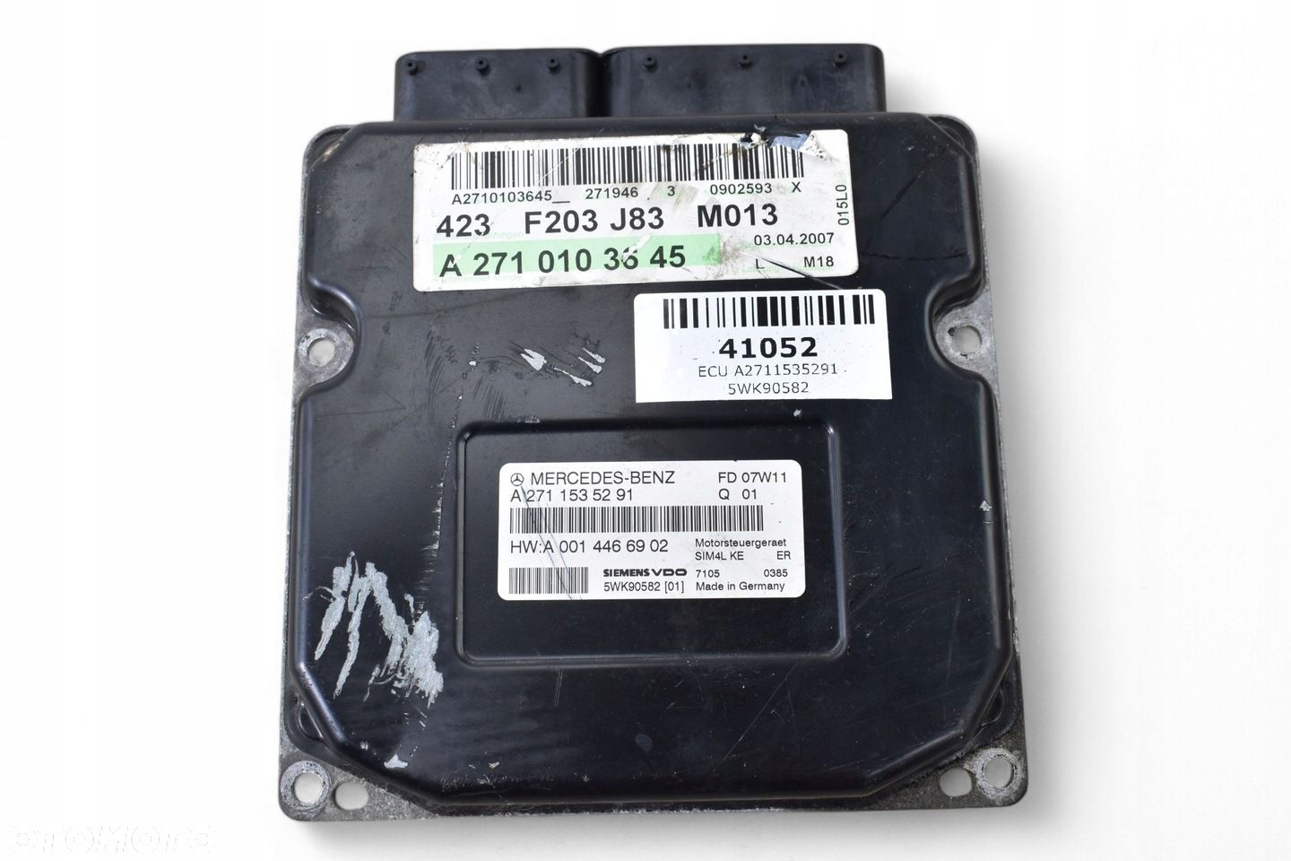 Komputer Sterownik Silnika MERCEDES W203 CLC 1.8 KOMPRESSOR A2711535291 - 3