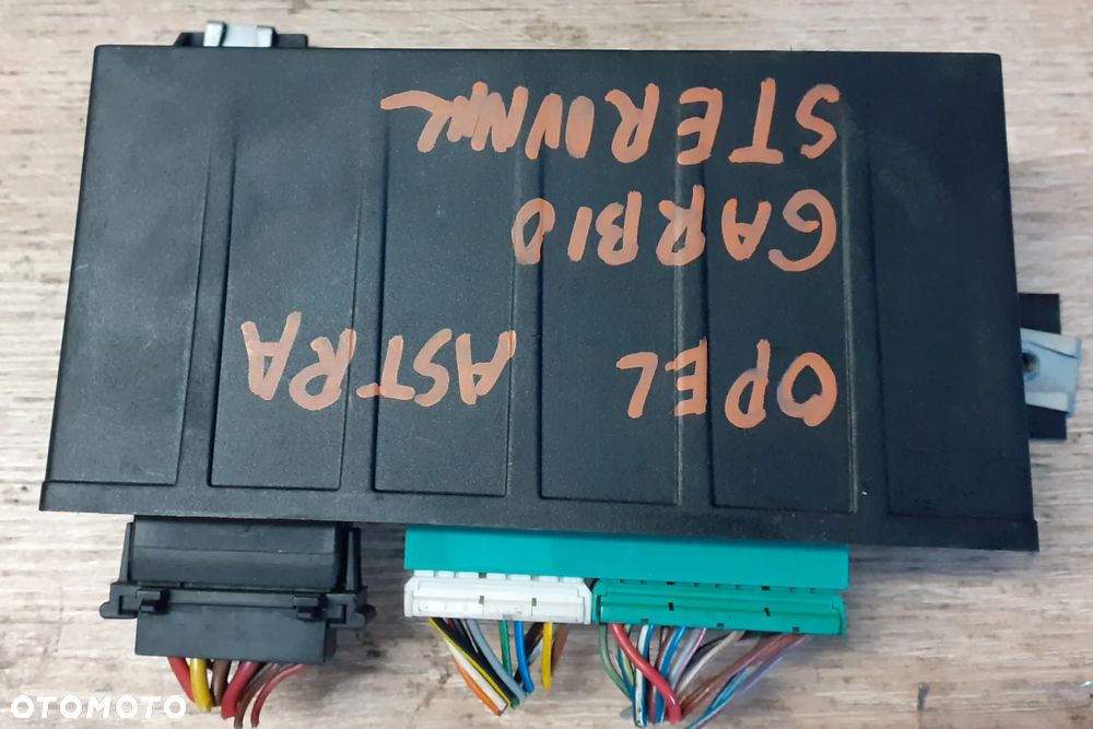 Sterownik KOMPUTER MODUŁ DACHU OPEL ASTRA G BERTONE CABRIO - 1