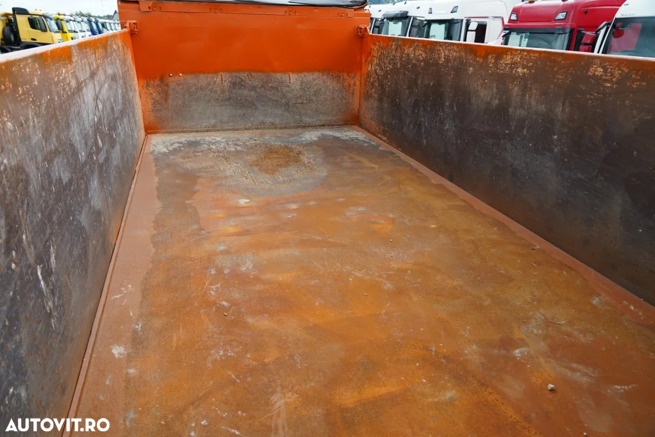 Meiller BASCOLĂ CU 3 LATE / REMORCA TANDEM / AXE RIDICABILE / SAF - 14