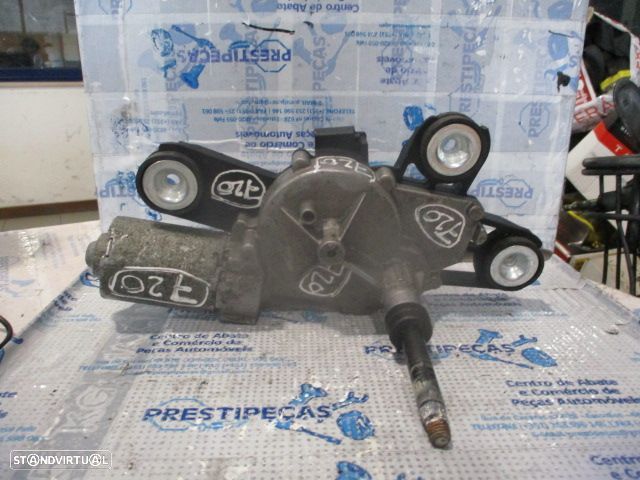 Motor Limpa Vidros Tras 8A61A17K441AB 0390201209 FORD FIESTA 6 FASE 1 2010 1.6TDCI 90CV 5P PRETO TRAS BOSCH - 2