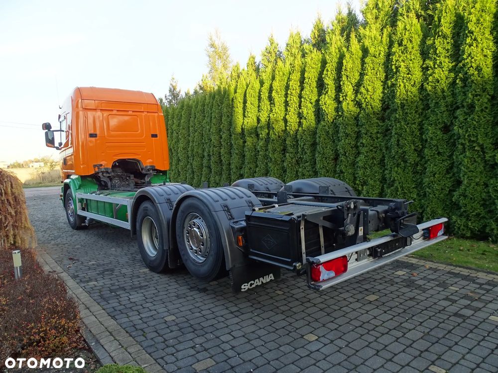 Scania G 410 bez EGR / RAMA DO ZABUDOWY / EURO 6 / OŚ SKRĘTNA / PTO / Z NIEMIEC / ZADBANA / BDF / - 2