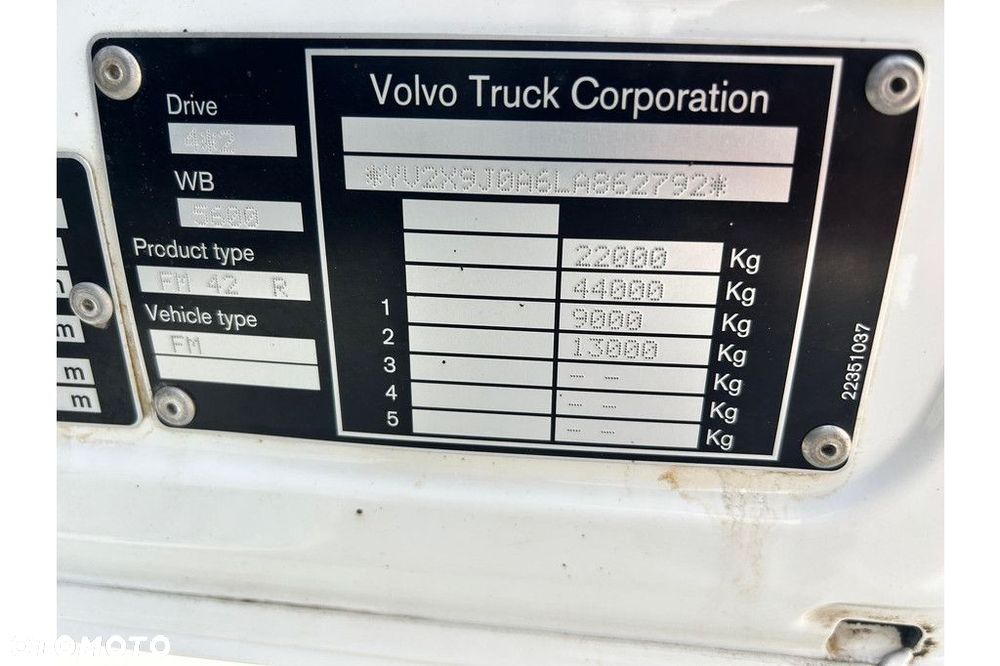 Volvo FM330 4X2 EURO6 + VEB - 20