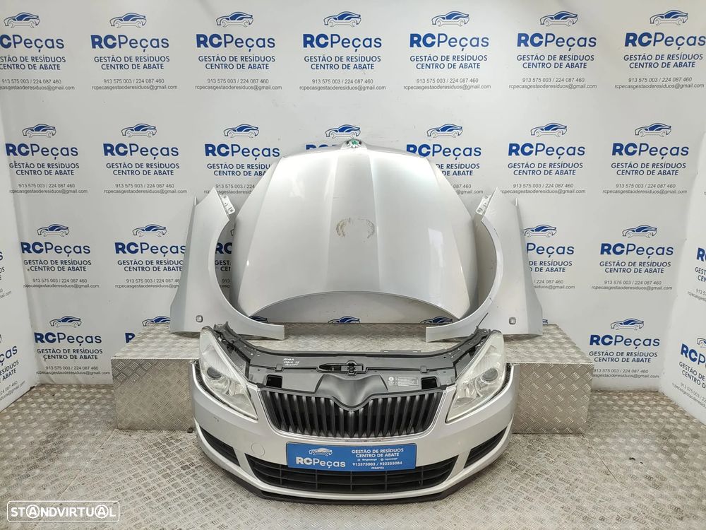 Frente Completa Skoda Fabia Mk2 5J Facelift de 2010 a 2014 Gasolina Original - 9