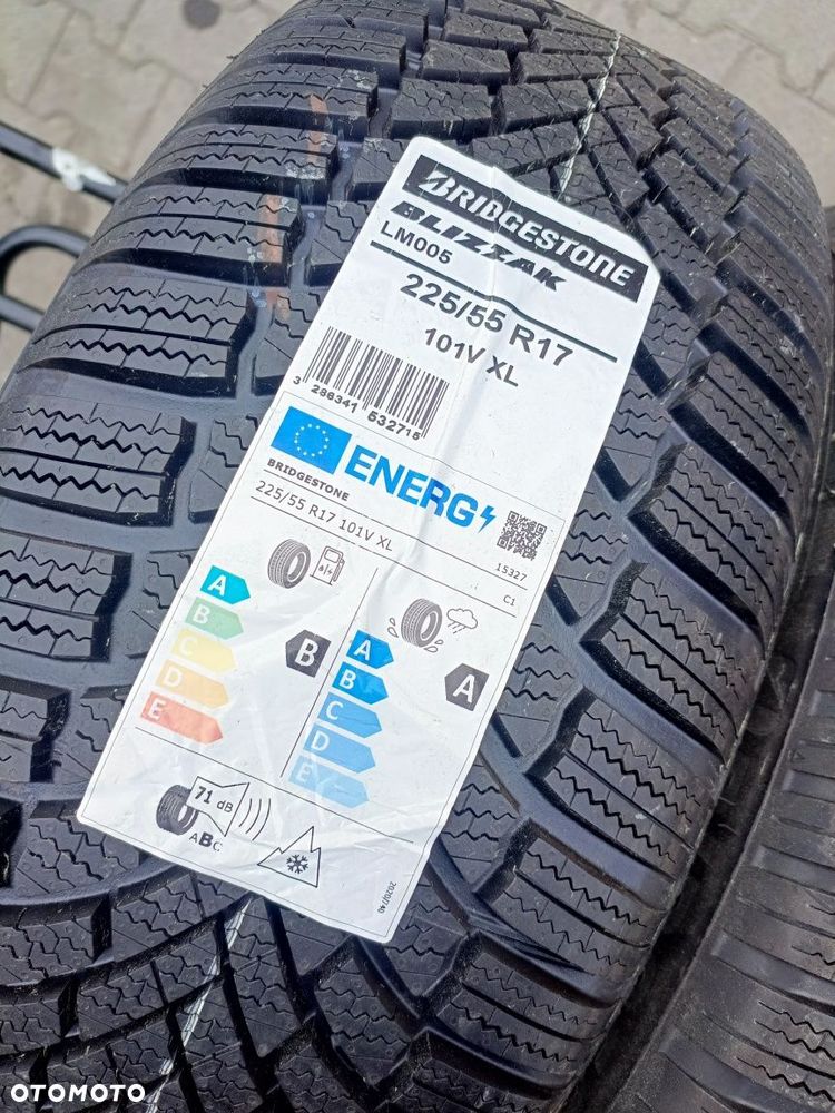 Nowe koła zimowe Mazda 225/55/17 Bridgestone 2024r 5x114,3 - 3