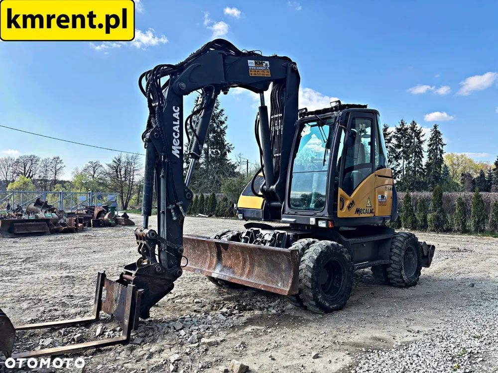 Mecalac 714 MW KOPARKA KOŁOWA 2017R | MECALAC 12 MTX MXT 15 9 11 VOLVO 140 JCB 145 CAT 313 LIEBHERR 910 914 - 15
