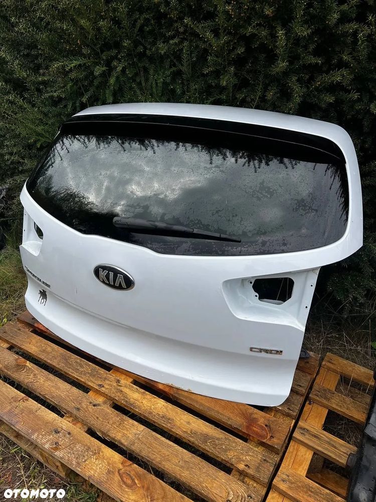 Klapa bagażnika Kia Sportage III 2010-2015 biała - oryginał - 2