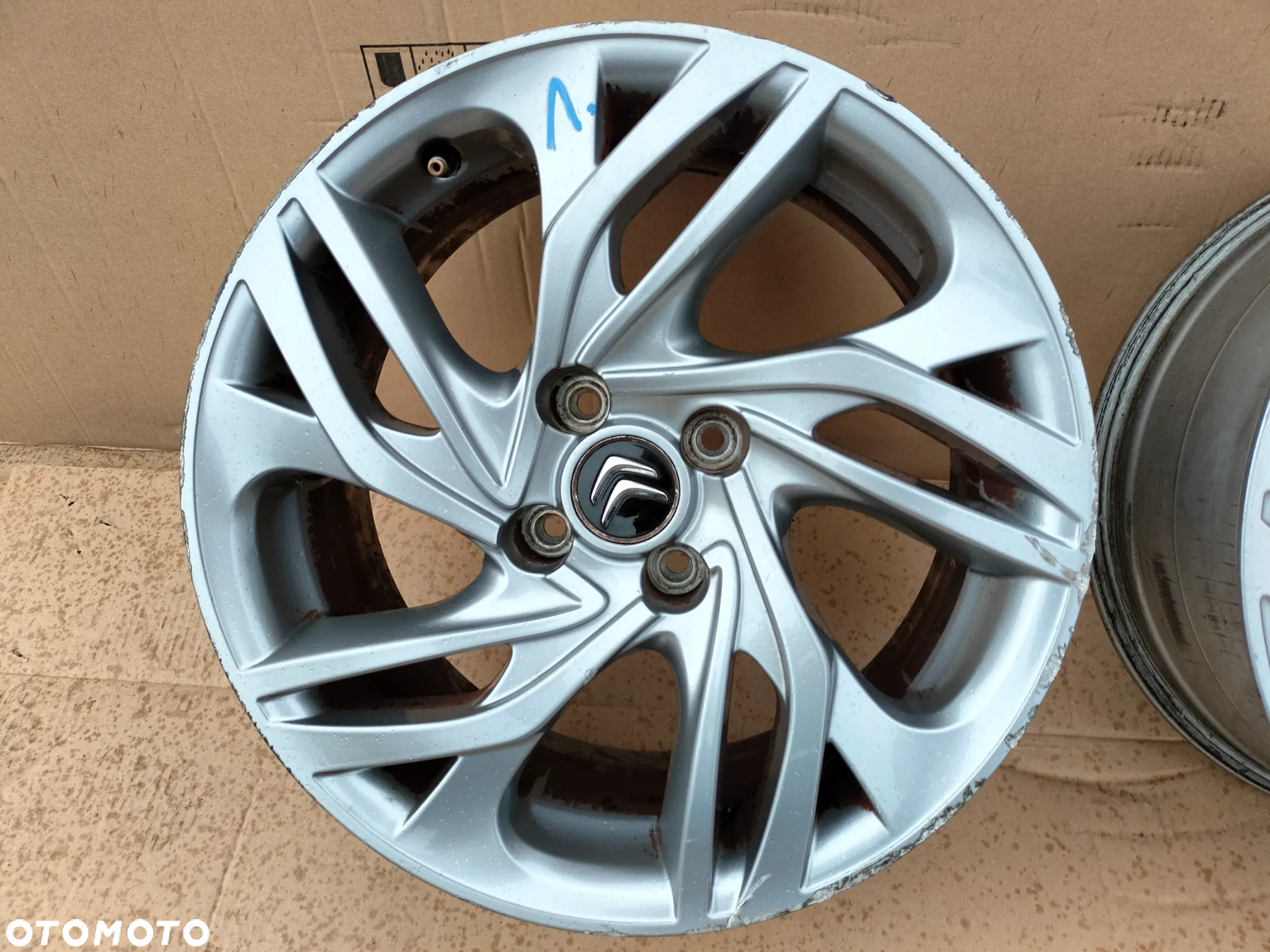 CITROEN C4 II B7 DS4 DS5 17 4X108 FELGA ALUMINIOWA 17 9887802677 - 3