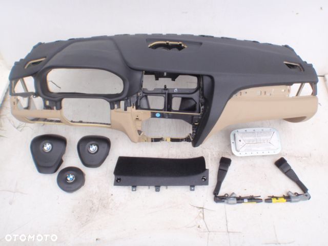 BMW X3 F25 X4 F26 AIRBAG KOLAN PODUSZKA KOLANOWA PASY PAS NAPINACZ USA naprawa regeneracja KURTYNA - 6