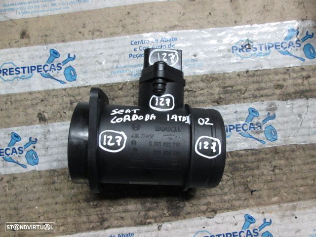 Massa De Ar 028906461 SEAT CORDOBA 2002 1,9TDI BOSCH AUDI A4 2000 1.9TDI 115CV 5P CINZA - 3