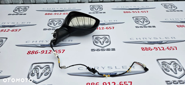 Chrysler Pacifica 2016- Kompletne lusterko prawe Lusterko pasażera 2 + 5 PIN 7 PIN KOLOR PAU