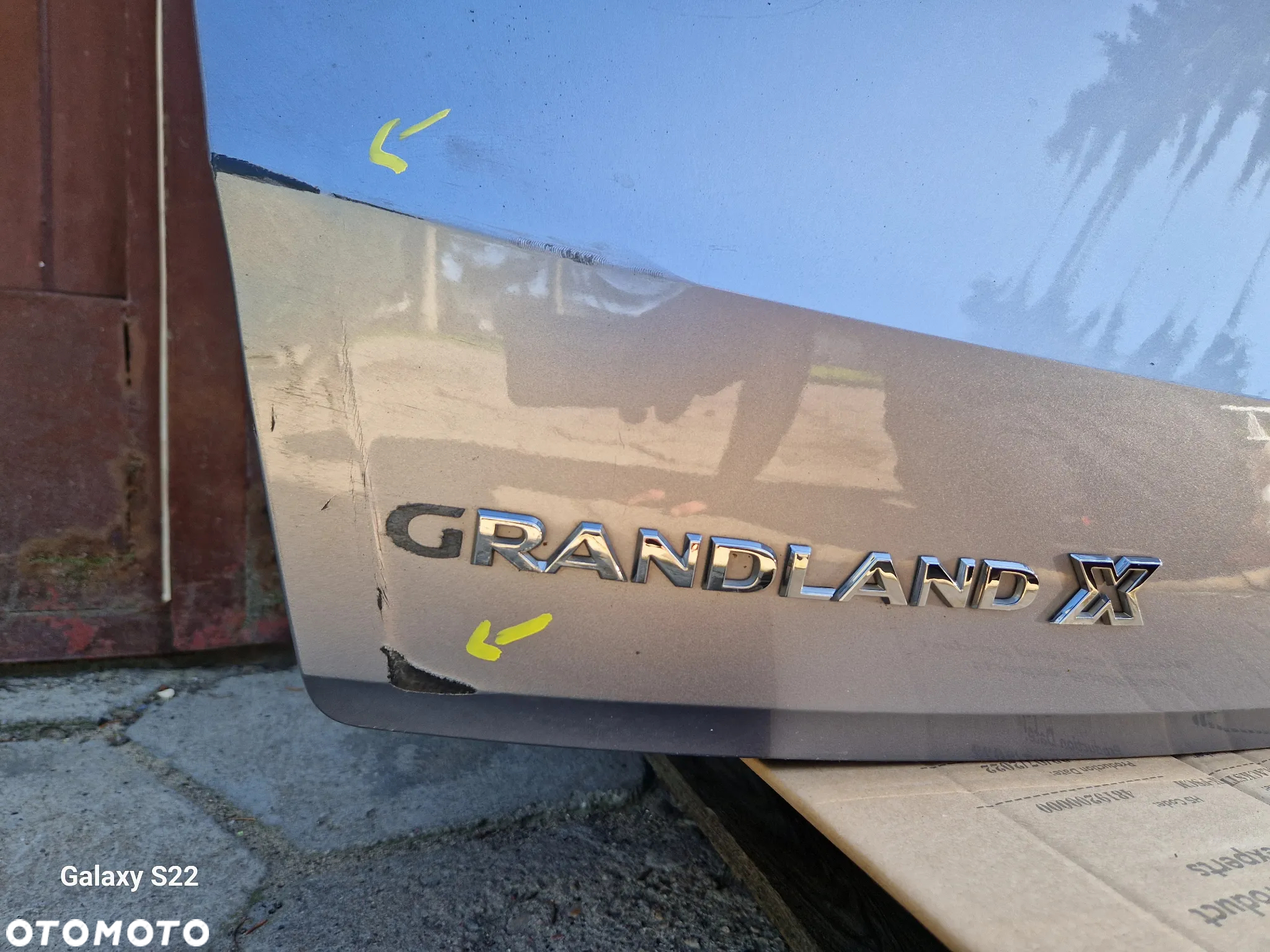 OPEL GRANDLAND X KLAPA BAGAŻNIKA - 6