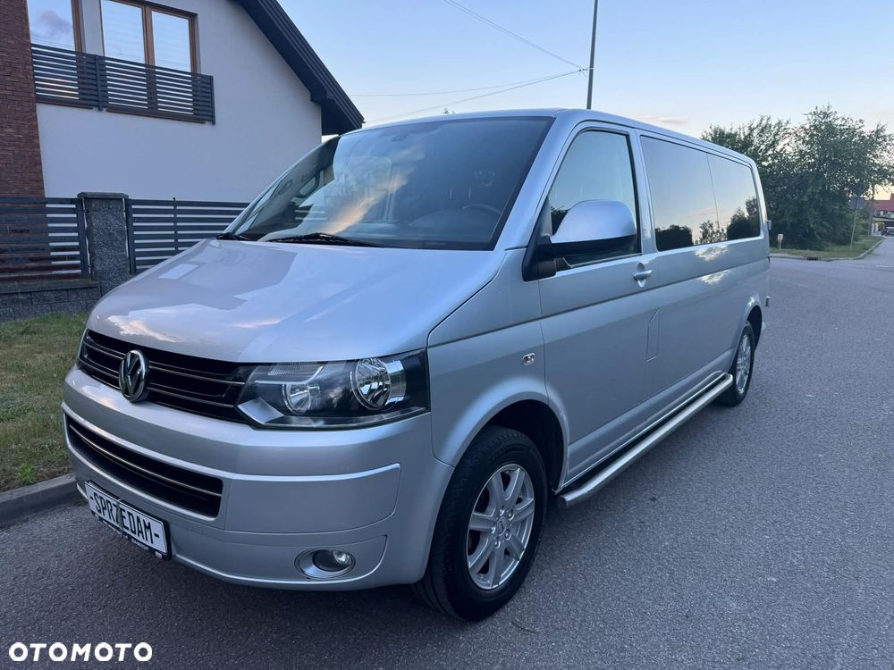 Volkswagen TRANSPORTER T5 L2H1 LIFT DŁUGI Klima Navi Dubel Kabina Brygadówka Pdc Rury Hak Serwis - 10